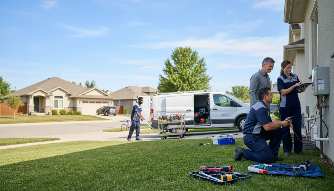 Tankless water heater service in Kirkersville, OH